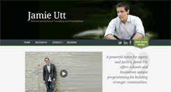 Desktop Screenshot of jamieutt.com