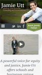 Mobile Screenshot of jamieutt.com